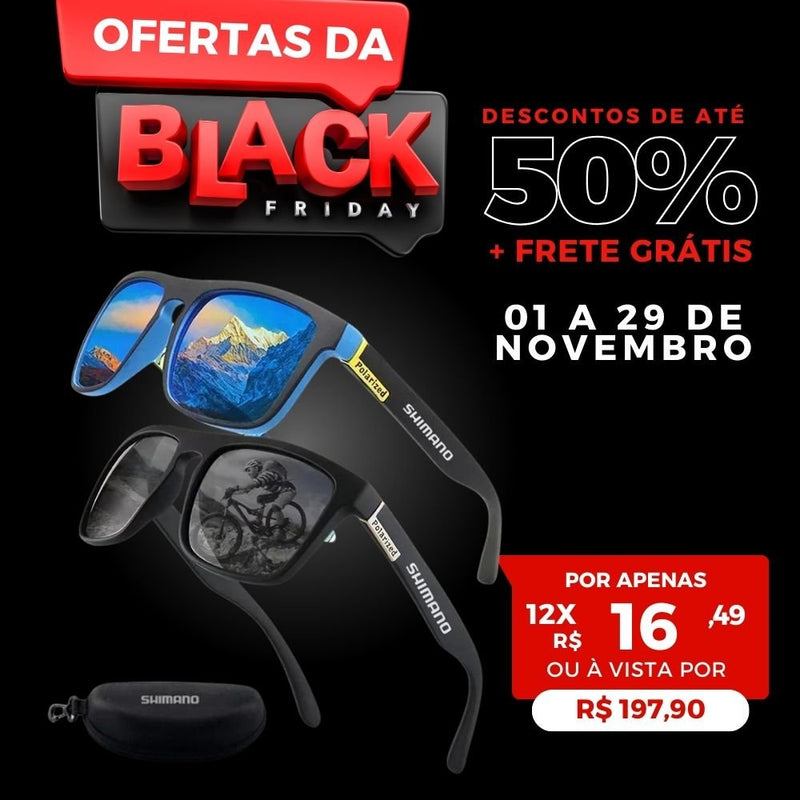 Óculos Shimano Polarizado Compre 1 Leve 2 [SUPER OFERTA]