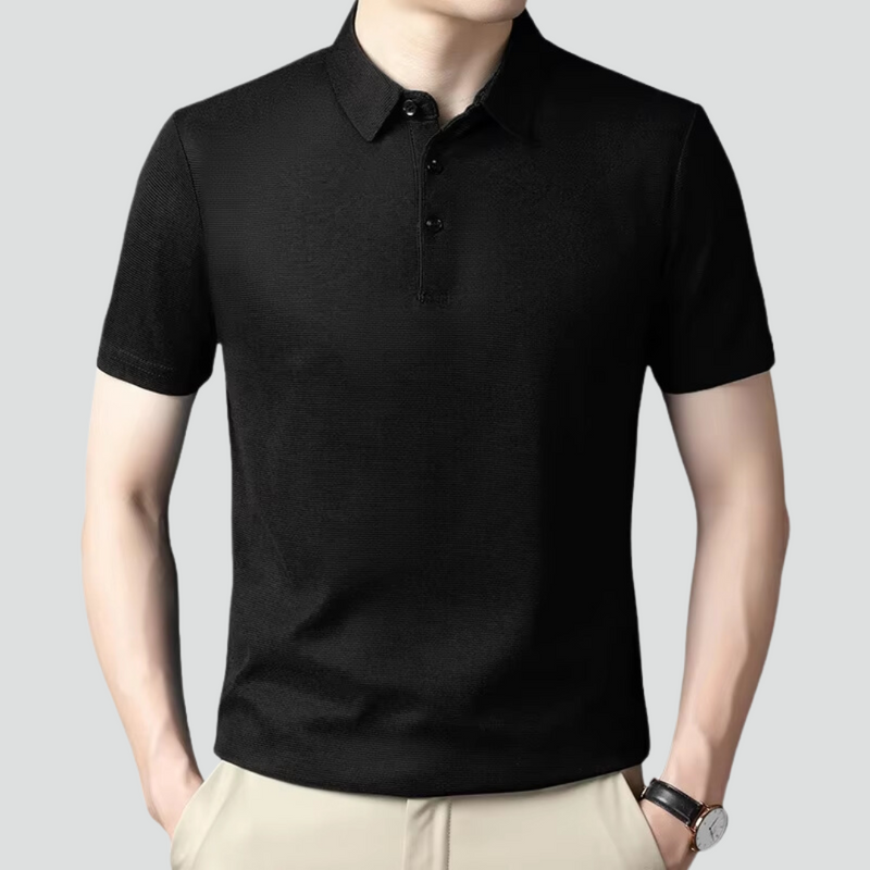 (PAGUE 1 LEVE 2) - Camisa Polo Aurum Seda Gelo