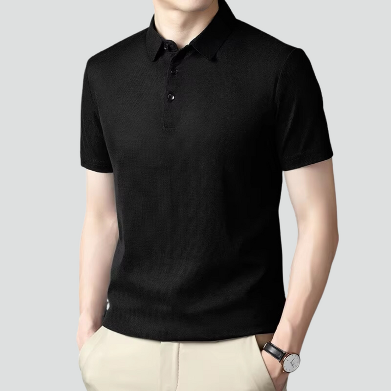 (PAGUE 1 LEVE 2) - Camisa Polo Aurum Seda Gelo