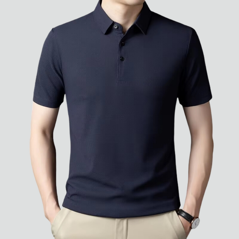 (PAGUE 1 LEVE 2) - Camisa Polo Aurum Seda Gelo