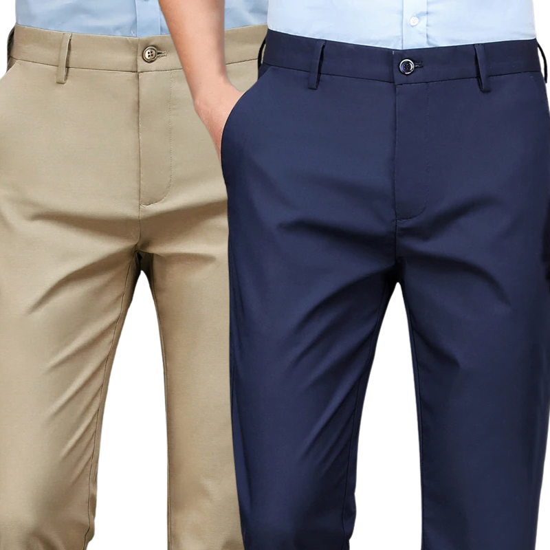 COMPRE 1 E LEVE 2 |  Calça Social Clássica Alfaiataria Gentleman 2024 | Cinto Social Couro