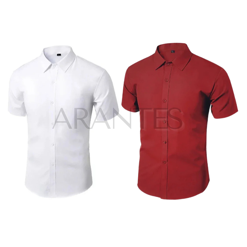 Compre 1 Leve 2 | Camisa Ultra Tech Social™ manga curta - anti amassado